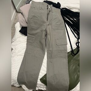 Altar'd State Women's Cargo Pants in Olive